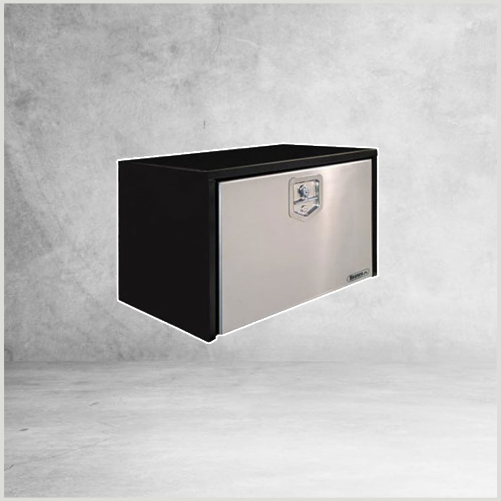 Black/SS Door Underbody Toolboxes