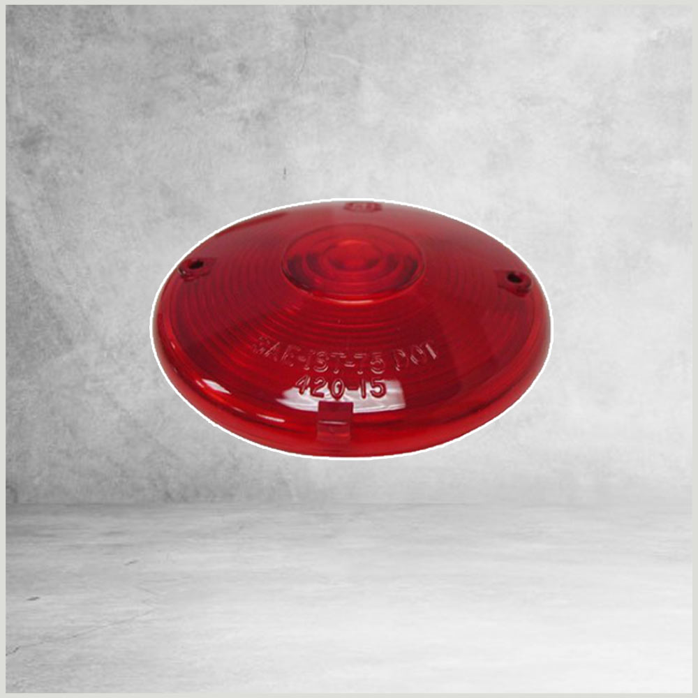 Round Tail Light Lens