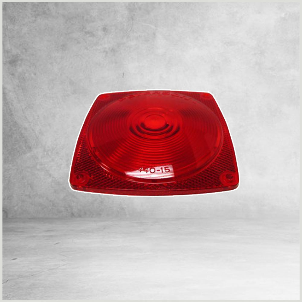 Square Tail Light Lens