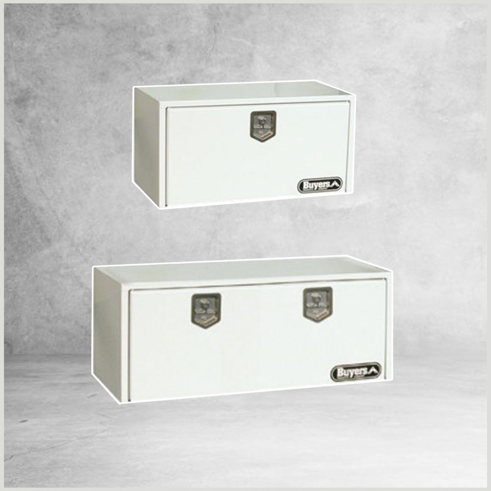 White Underbody Toolboxes