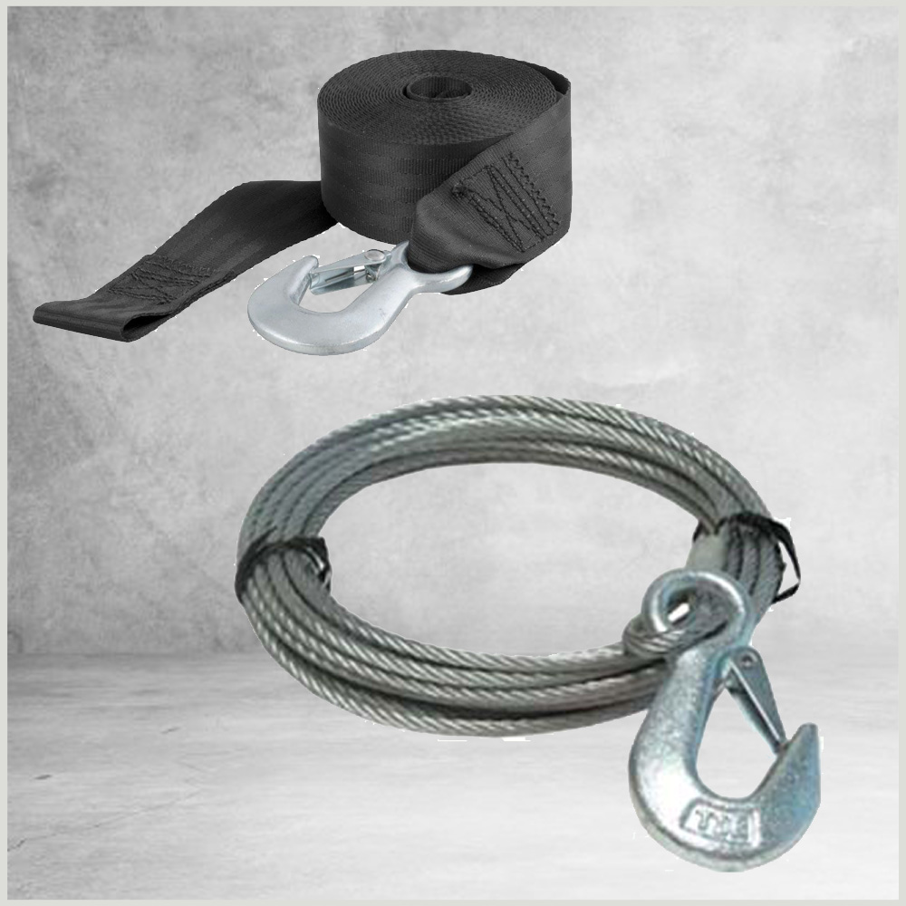 Winch Straps & Cables