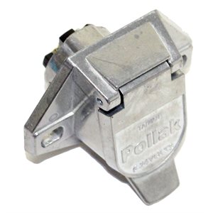 Socket 7-Way Metal w / Split Pin