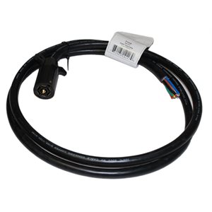 Plug 7-Way RV 8ft Cable