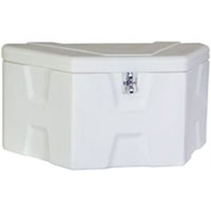 Toolbox 18x18x36 Tongue Wht Po