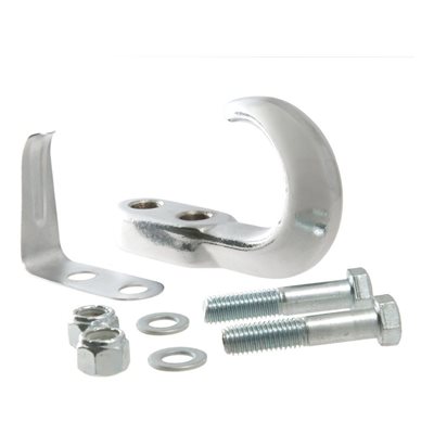 Tow Hook Bolt-On 1-Kit Chrm