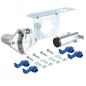 Plug & Socket 6-Way Rnd Kit