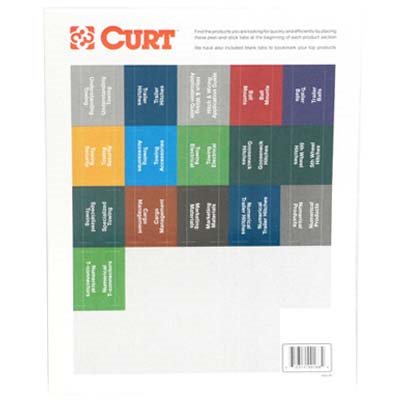 Catalog Category Sticker Tabs