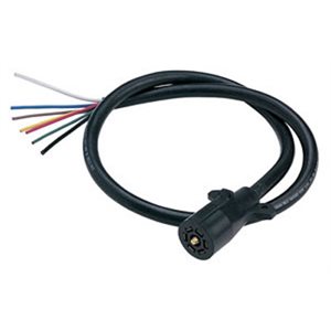 Plug 7-Way RV 3ft Cable
