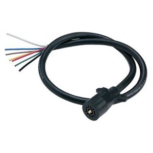 Plug 7-Way RV 4ft Cable