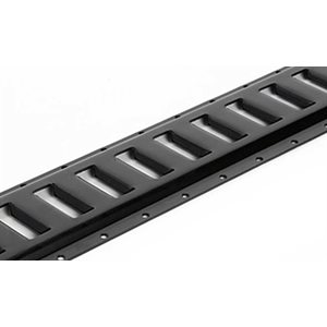 E-Track 10ft Horizontal Black 12 Gauge