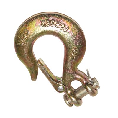 Hook Clevis Slip 1 / 4in w / Latch  G43