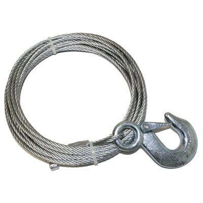 Cable Winch 50ft w / Hook 5.6K