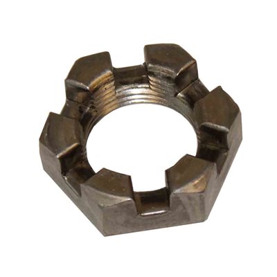 Nut Axle 1-14 Castle 6pt