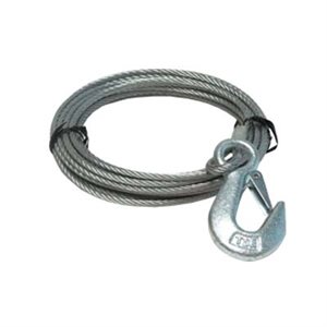 Cable Winch 25ft w / Hook 4.2K