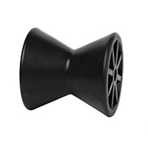 Roller 4in Bow Blk