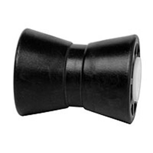 Roller 5in Keel Cntr Blk