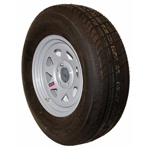 TW225-75R 15E 545 Silver Spoke